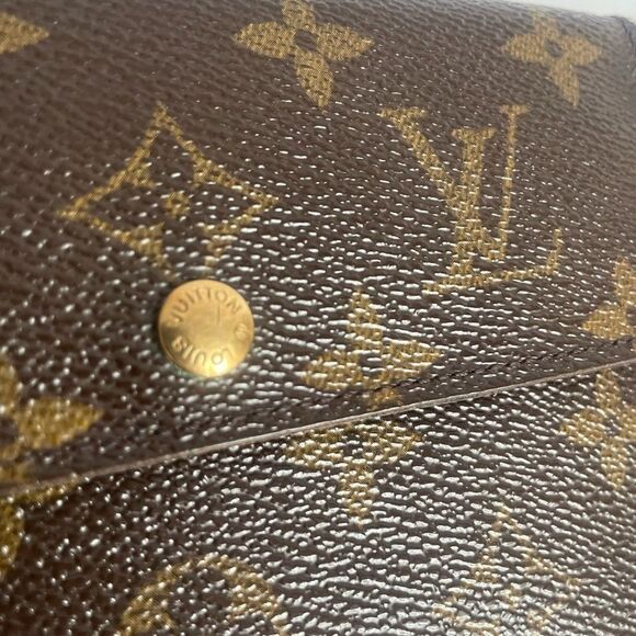 Authentic Louis Vuitton Monogram Tresor Etui Trifold Wallet - Picture 14 of 16